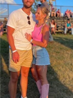 aerie Pink Ribbed Tank Bodysuit